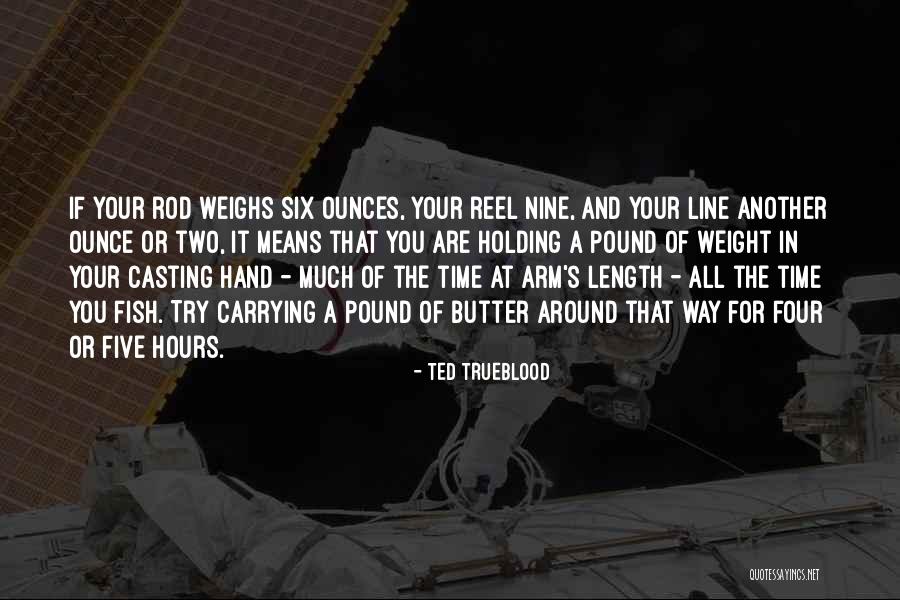 Fish And Time Quotes By Ted Trueblood Fish And Time Quotes By Ted Trueblood