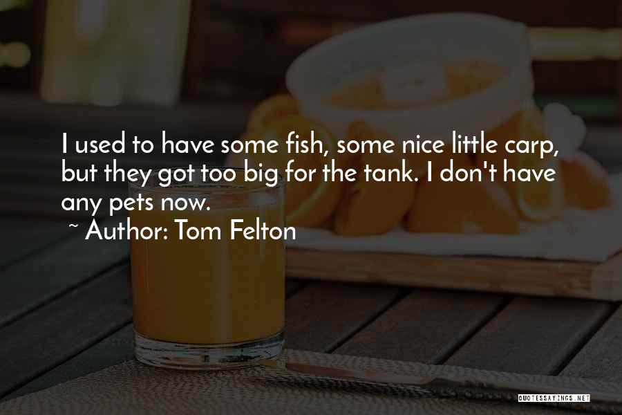 Fish As Pets Quotes By Tom Felton