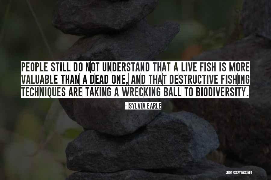 Fish Ball Quotes By Sylvia Earle