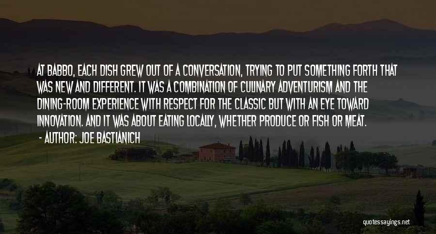 Fish Dish Quotes By Joe Bastianich