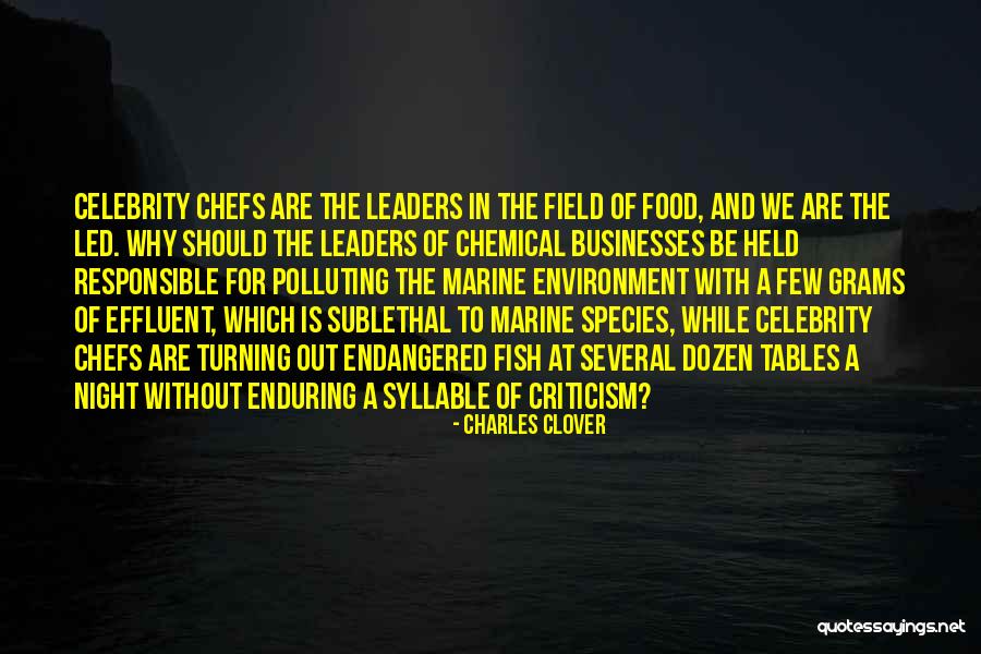 Fish Food Quotes By Charles Clover Fish Food Quotes By Charles Clover