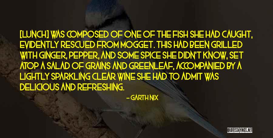 Fish Food Quotes By Garth Nix Fish Food Quotes By Garth Nix