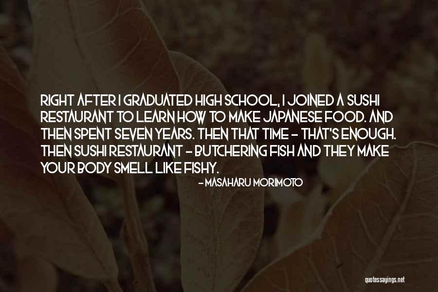 Fish Food Quotes By Masaharu Morimoto Fish Food Quotes By Masaharu Morimoto
