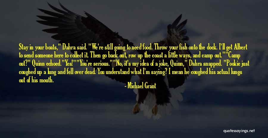 Fish Food Quotes By Michael Grant Fish Food Quotes By Michael Grant