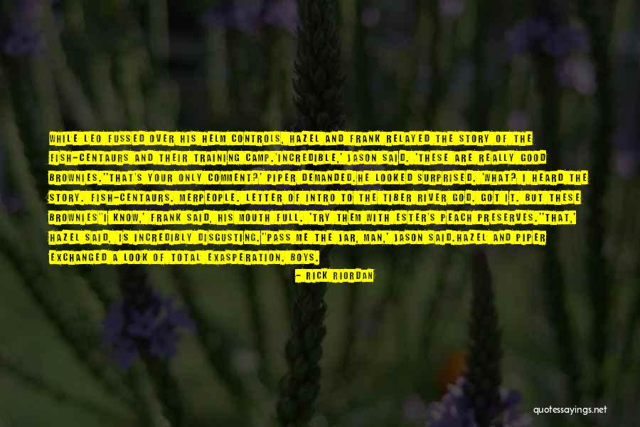 Fish Food Quotes By Rick Riordan Fish Food Quotes By Rick Riordan