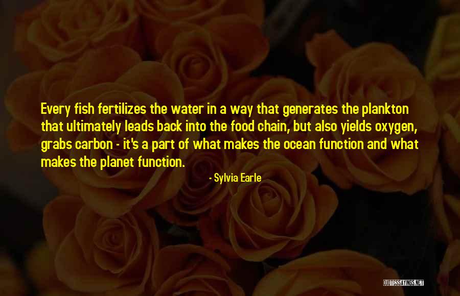 Fish Food Quotes By Sylvia Earle Fish Food Quotes By Sylvia Earle