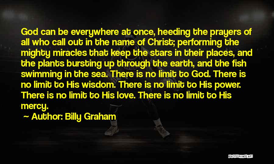 Fish In The Sea Love Quotes By Billy Graham