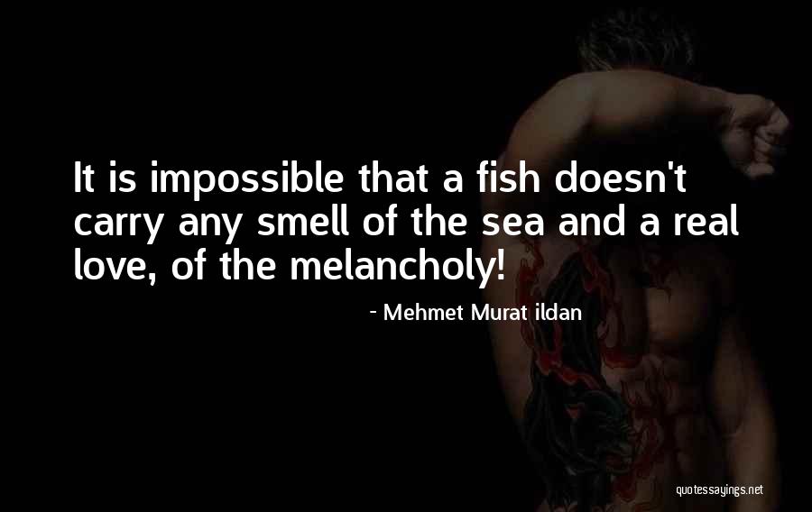 Fish In The Sea Love Quotes By Mehmet Murat Ildan