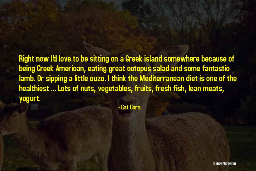 Fish Lamb Quotes By Cat Cora