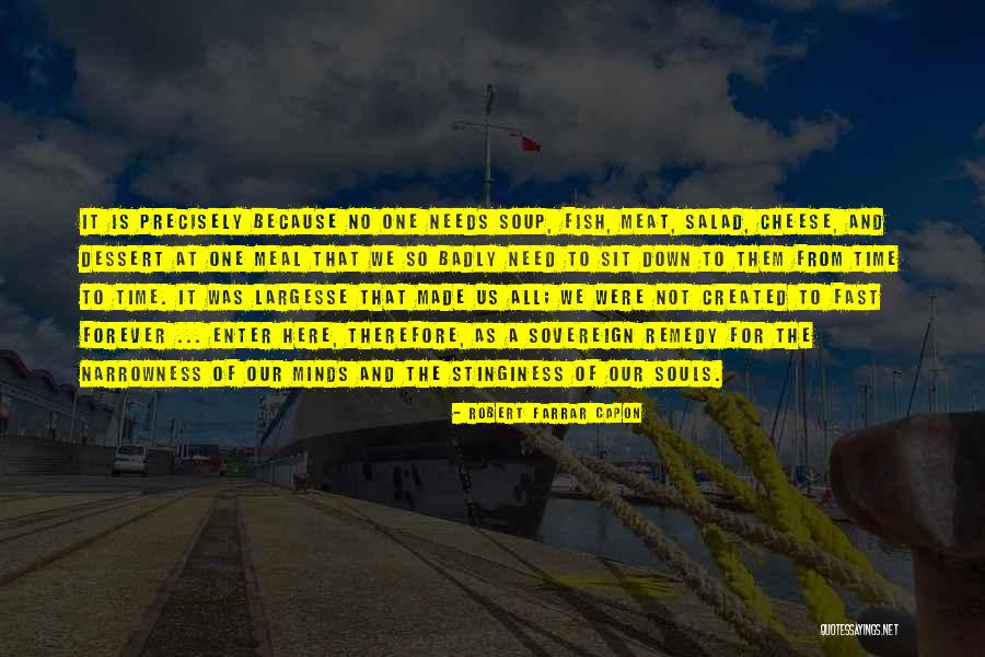 Fish Meal Quotes By Robert Farrar Capon Fish Meal Quotes By Robert Farrar Capon