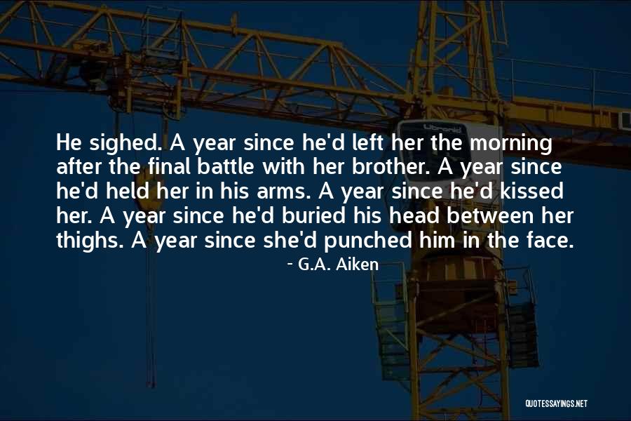 Fish Off Of Nemo Quotes By G.A. Aiken Fish Off Of Nemo Quotes By G.A. Aiken