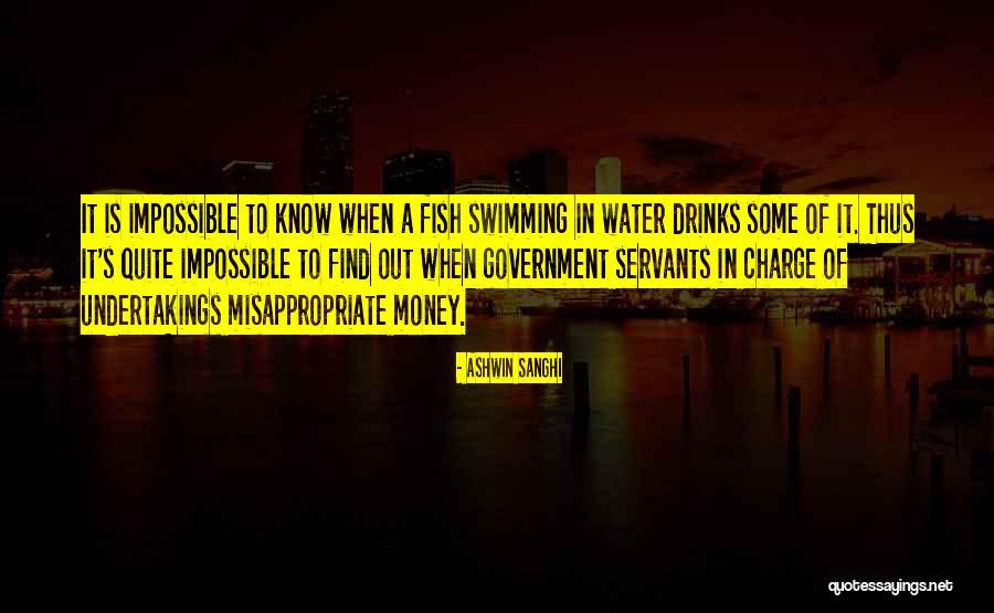 Fish Out Of Water Quotes By Ashwin Sanghi