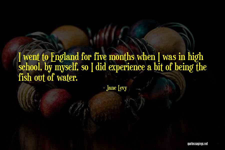 Fish Out Of Water Quotes By Jane Levy