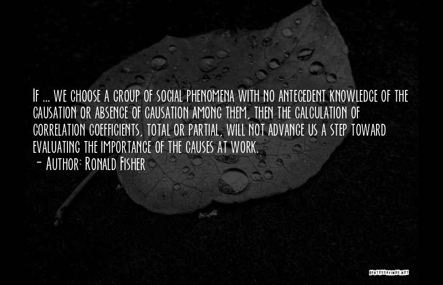 Fisher Statistics Quotes By Ronald Fisher