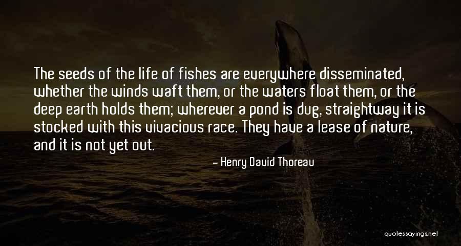Fishes And Life Quotes By Henry David Thoreau Fishes And Life Quotes By Henry David Thoreau