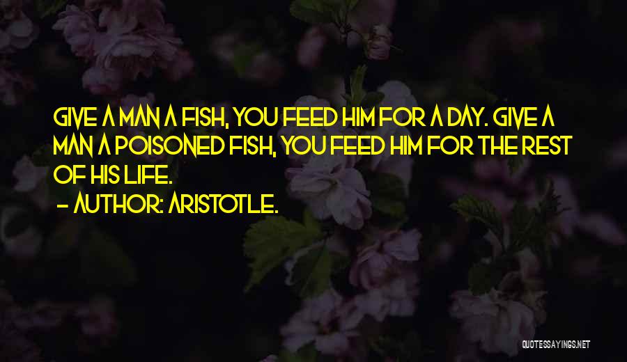 Fishes Quotes By Aristotle.