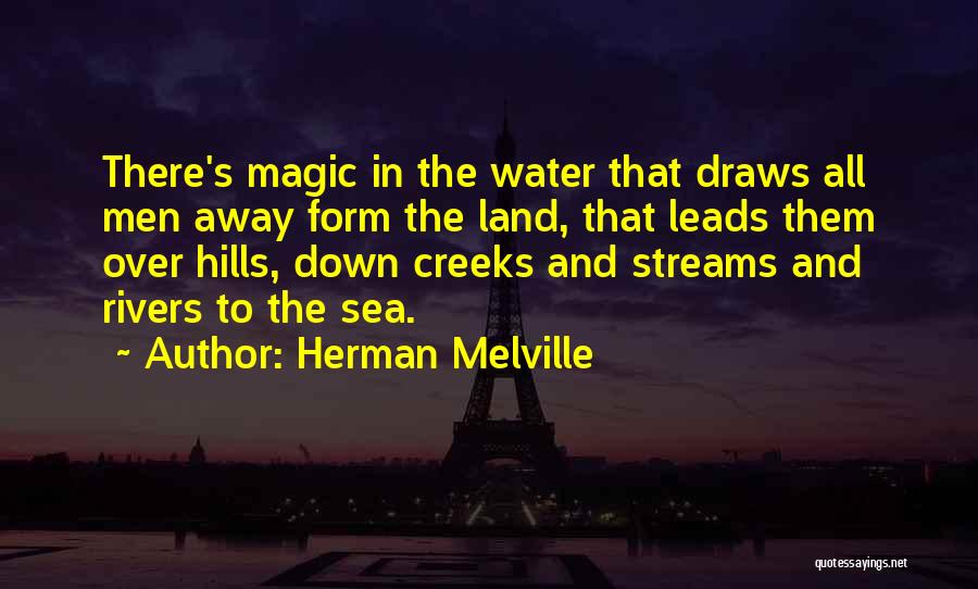 Fishing And The Sea Quotes By Herman Melville