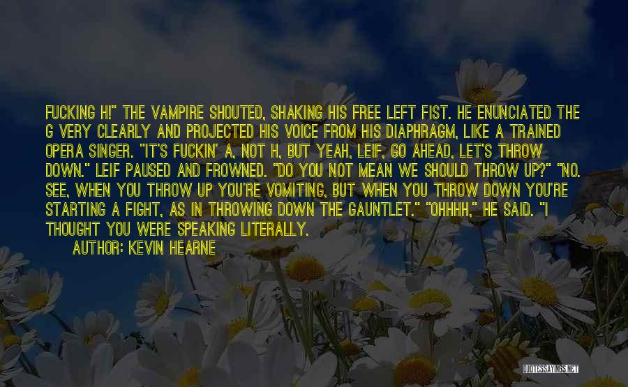 Fist Fight Quotes By Kevin Hearne