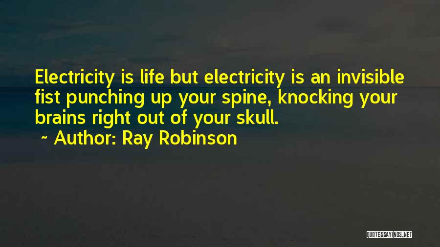 Fist Up Quotes By Ray Robinson