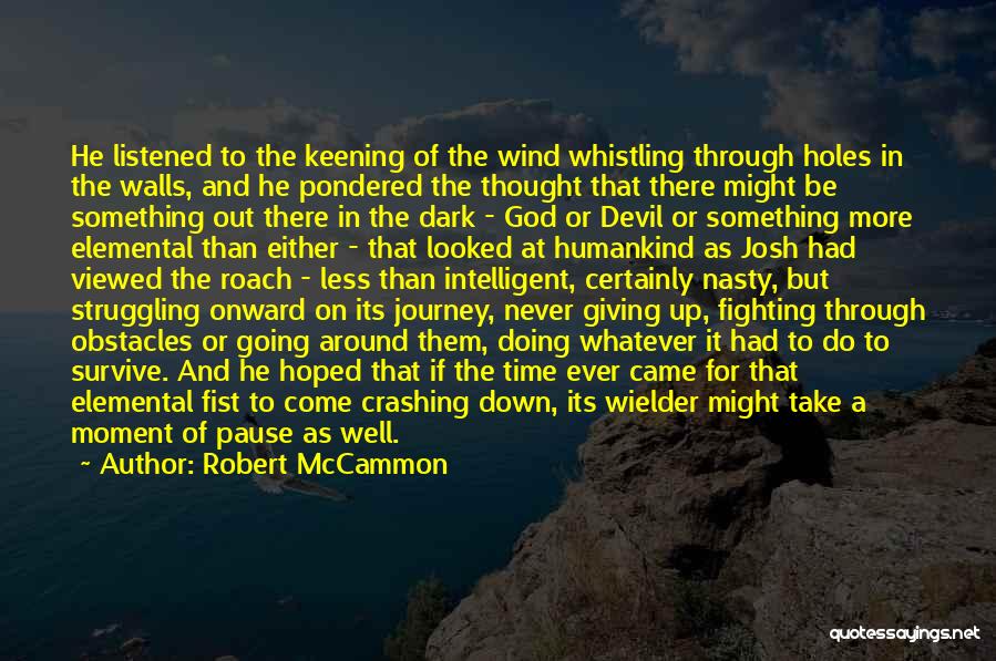 Fist Up Quotes By Robert McCammon