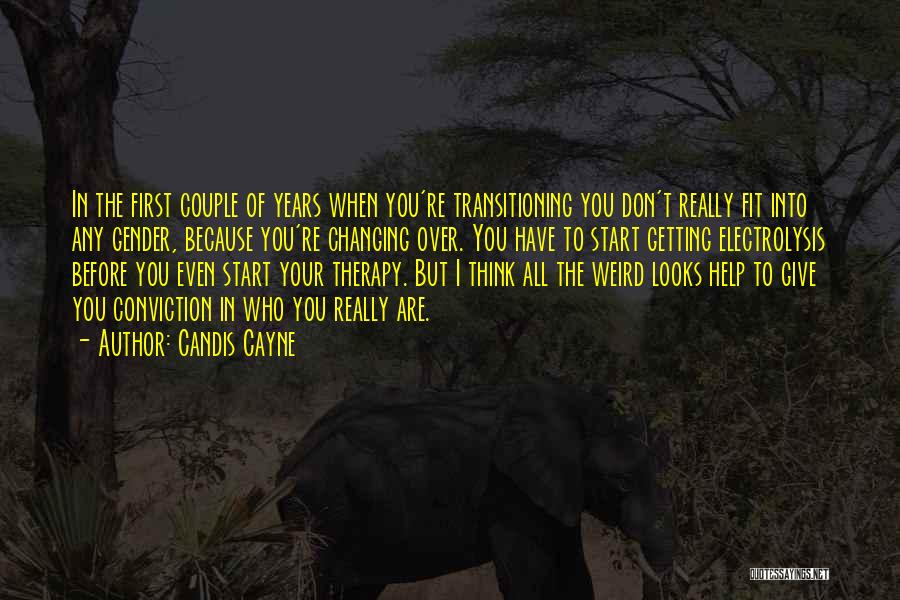 Fit Couple Quotes By Candis Cayne