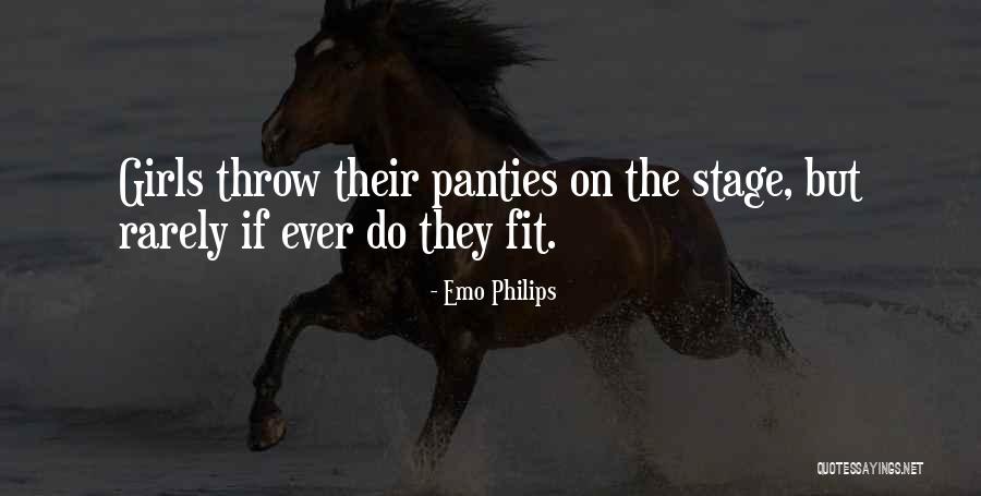 Fit Girl Quotes By Emo Philips