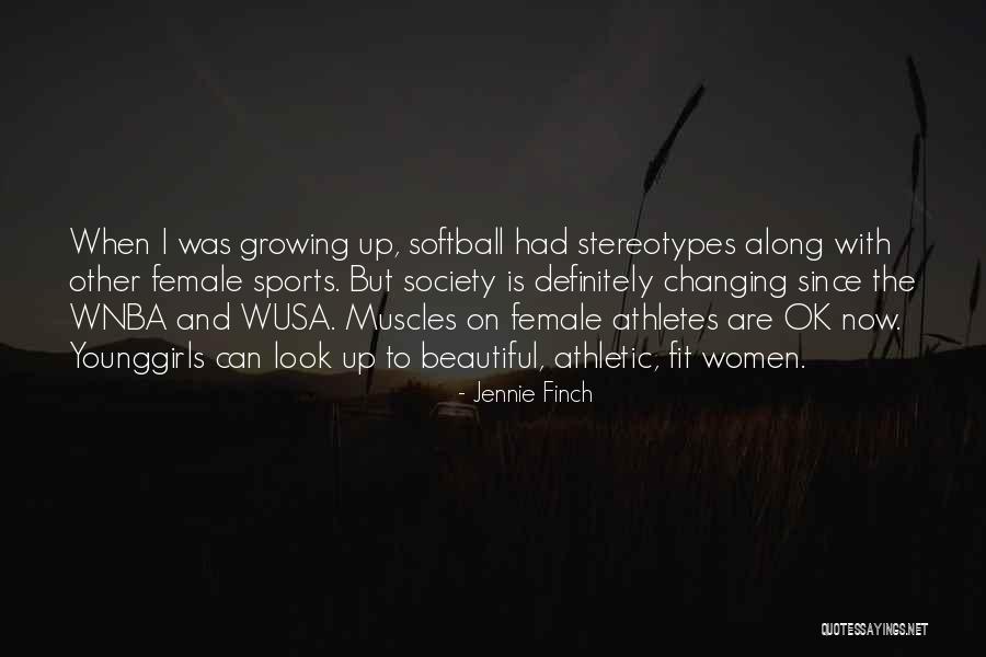 Fit Girl Quotes By Jennie Finch
