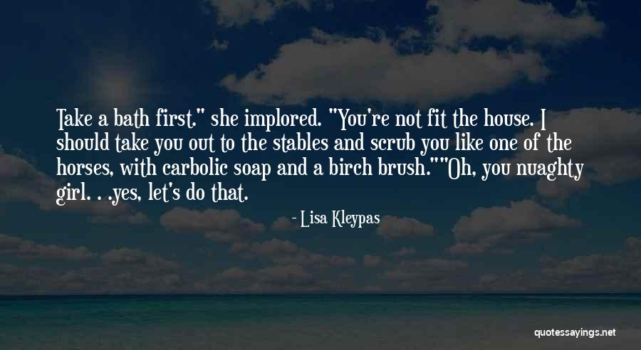 Fit Girl Quotes By Lisa Kleypas