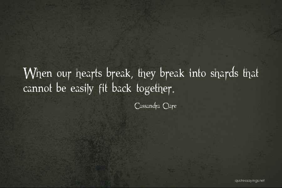 Fit Together Quotes By Cassandra Clare Fit Together Quotes By Cassandra Clare