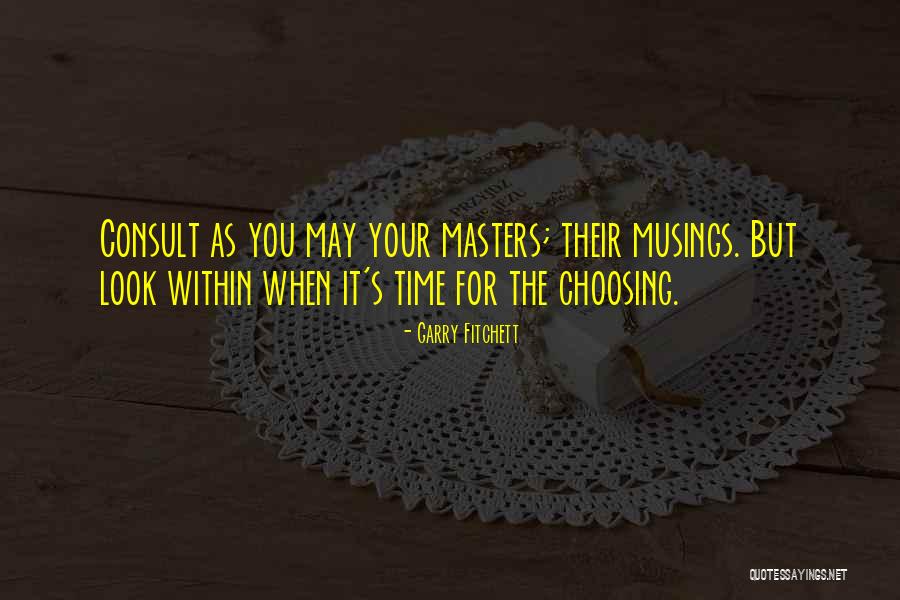 Fitchett Quotes By Garry Fitchett Fitchett Quotes By Garry Fitchett