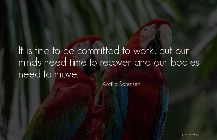 Fitness And Health Quotes By Annika Sorensen