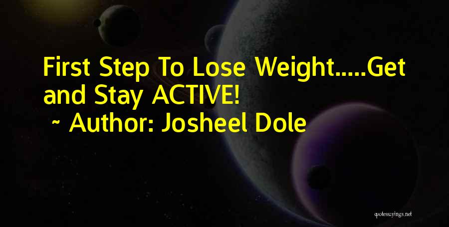 Fitness And Health Quotes By Josheel Dole