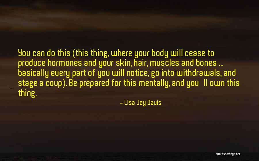 Fitness And Health Quotes By Lisa Jey Davis