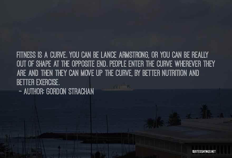 Fitness And Nutrition Quotes By Gordon Strachan