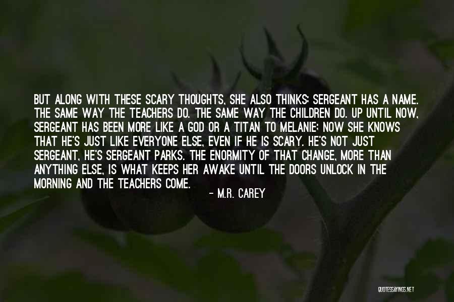 Fitness Catch Up Quotes By M.R. Carey Fitness Catch Up Quotes By M.R. Carey