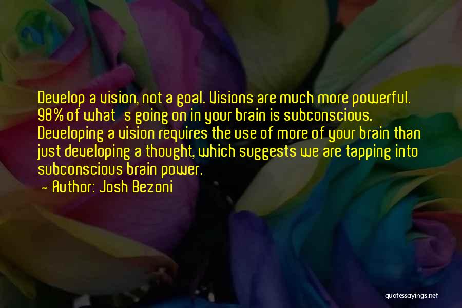 Fitness Goals Quotes By Josh Bezoni