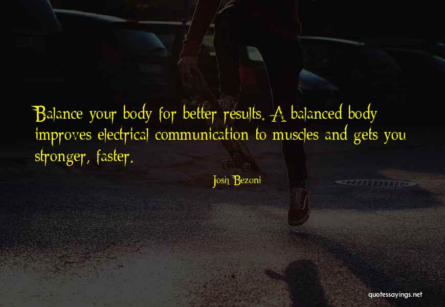 Fitness Lifestyle Quotes By Josh Bezoni