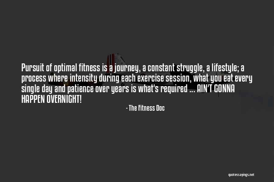 Fitness Lifestyle Quotes By The Fitness Doc