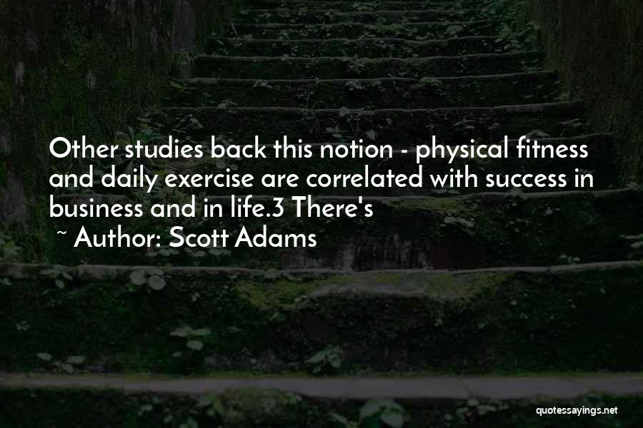 Fitness Success Quotes By Scott Adams