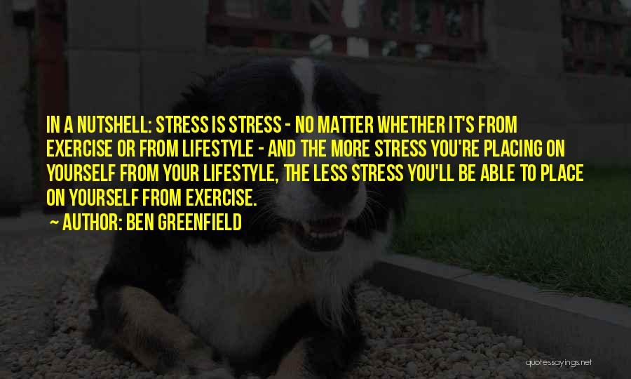 Fitness Training Quotes By Ben Greenfield