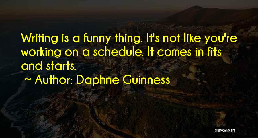 Fits And Starts Quotes By Daphne Guinness