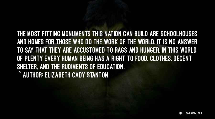 Fitting Clothes Quotes By Elizabeth Cady Stanton