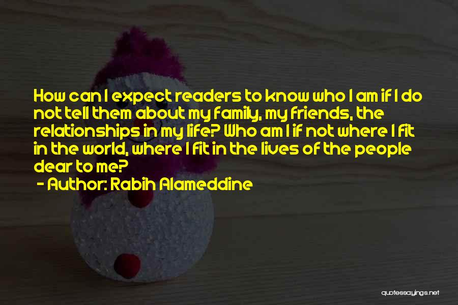 Fitting Into The World Quotes By Rabih Alameddine