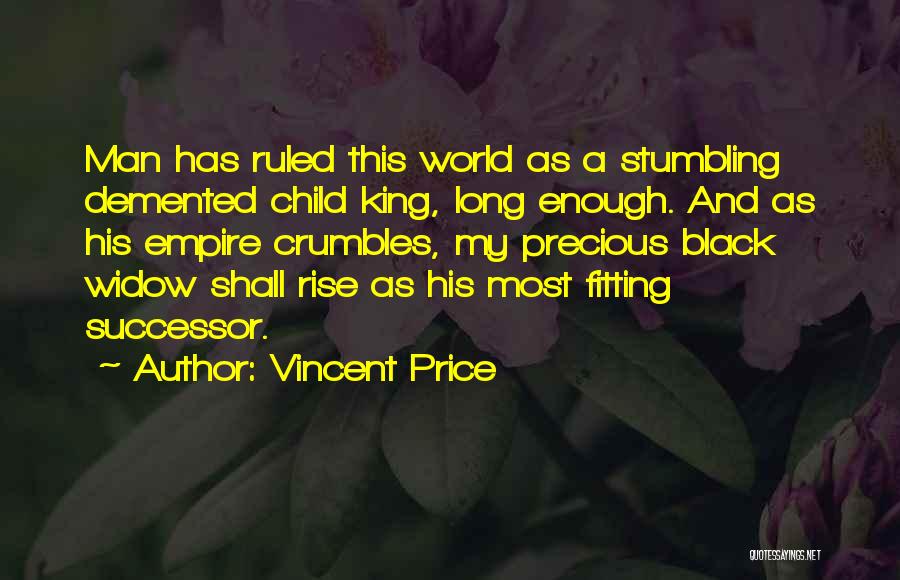 Fitting Into The World Quotes By Vincent Price