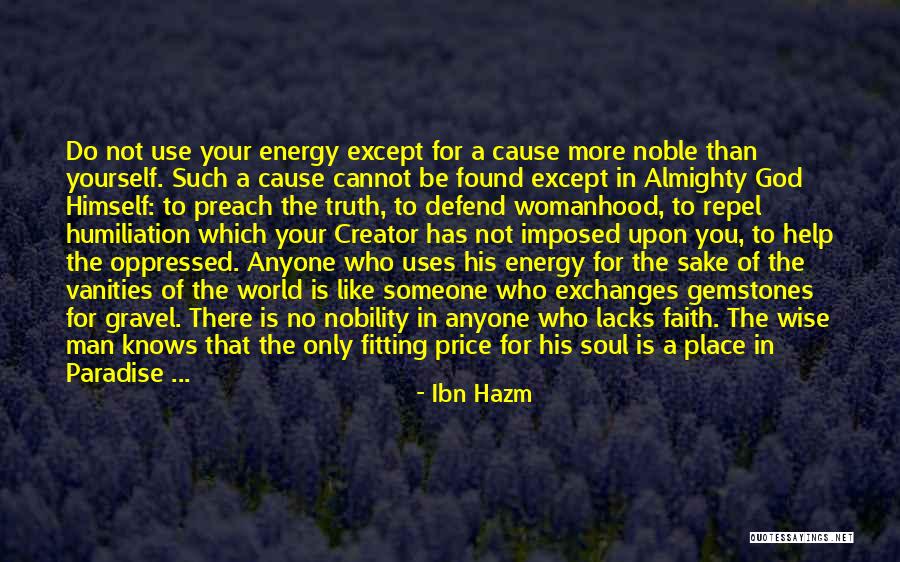 Fitting Place Quotes By Ibn Hazm Fitting Place Quotes By Ibn Hazm