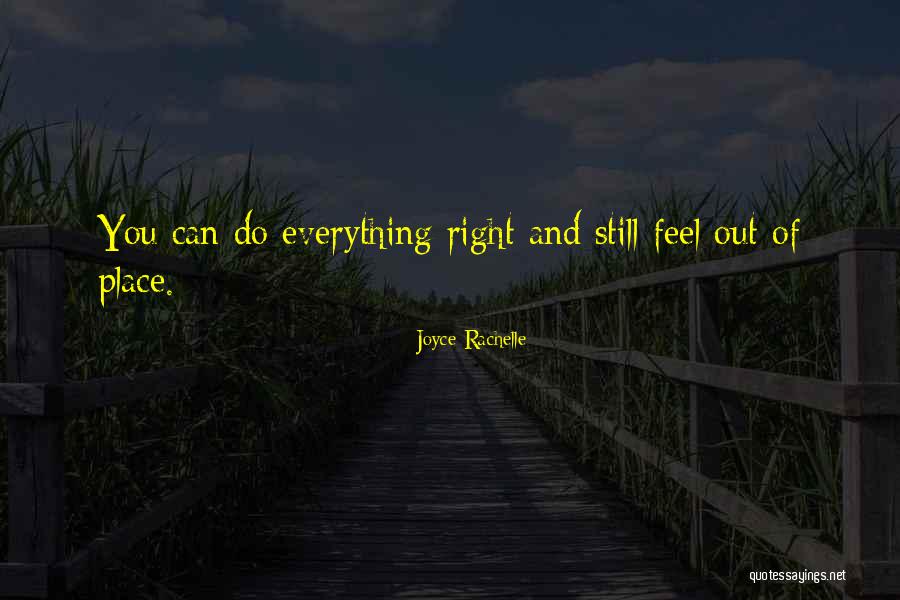 Fitting Place Quotes By Joyce Rachelle Fitting Place Quotes By Joyce Rachelle