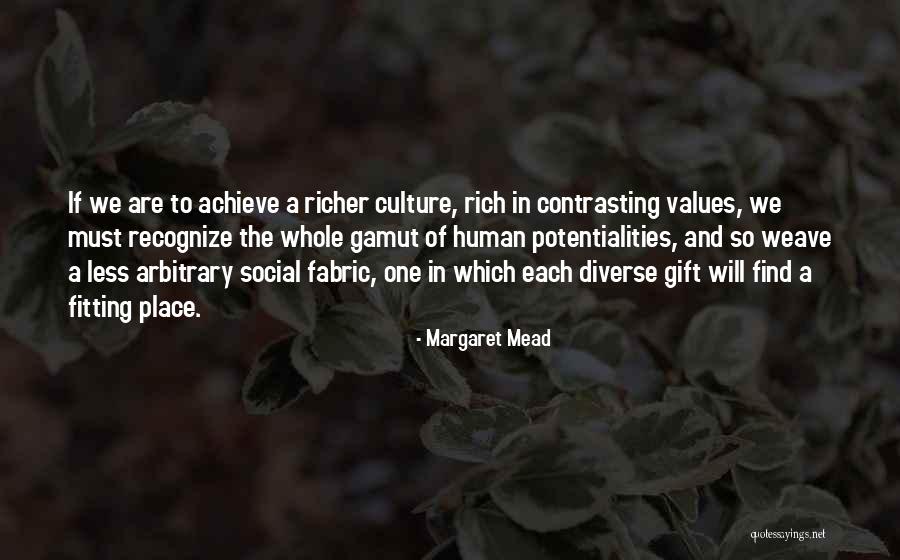 Fitting Place Quotes By Margaret Mead Fitting Place Quotes By Margaret Mead