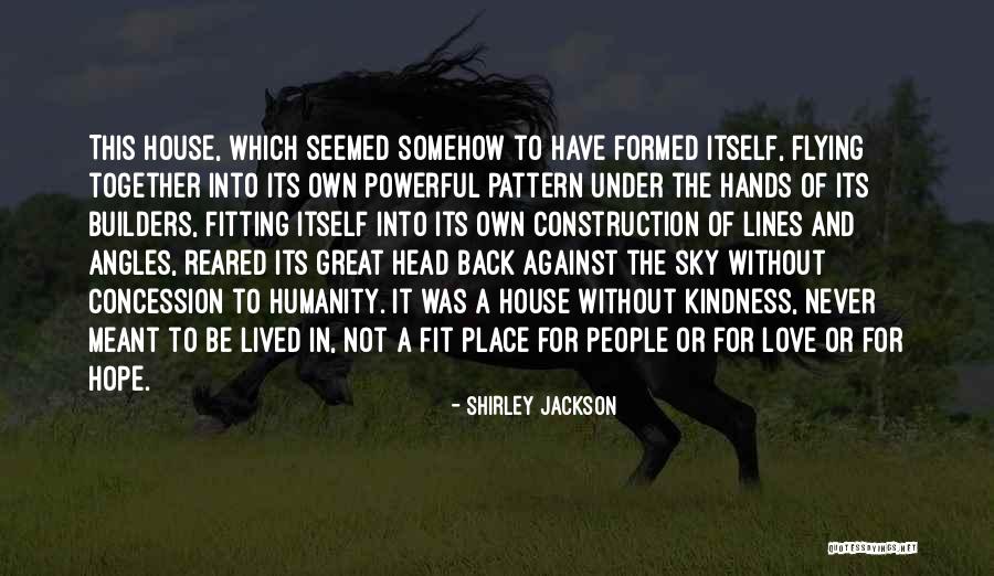 Fitting Place Quotes By Shirley Jackson Fitting Place Quotes By Shirley Jackson