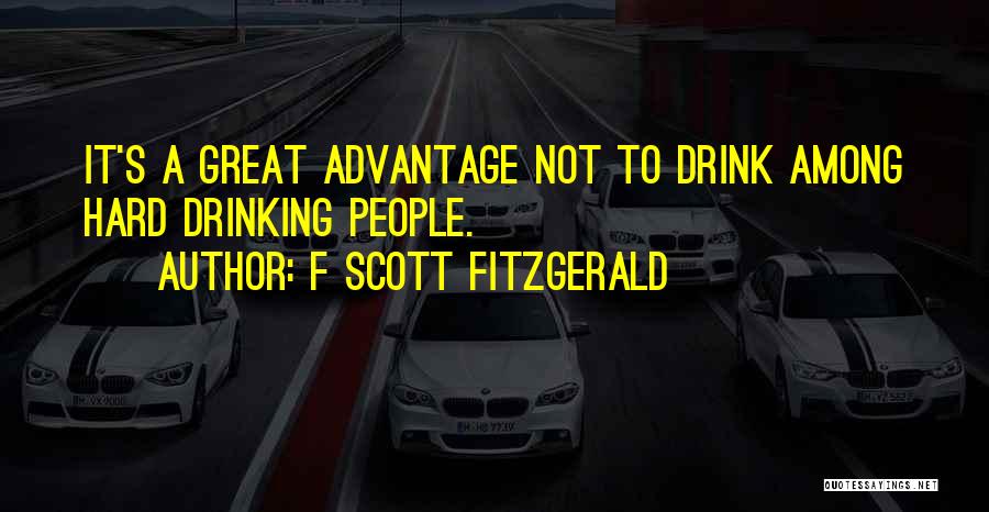 Fitzgerald Alcohol Quotes By F Scott Fitzgerald