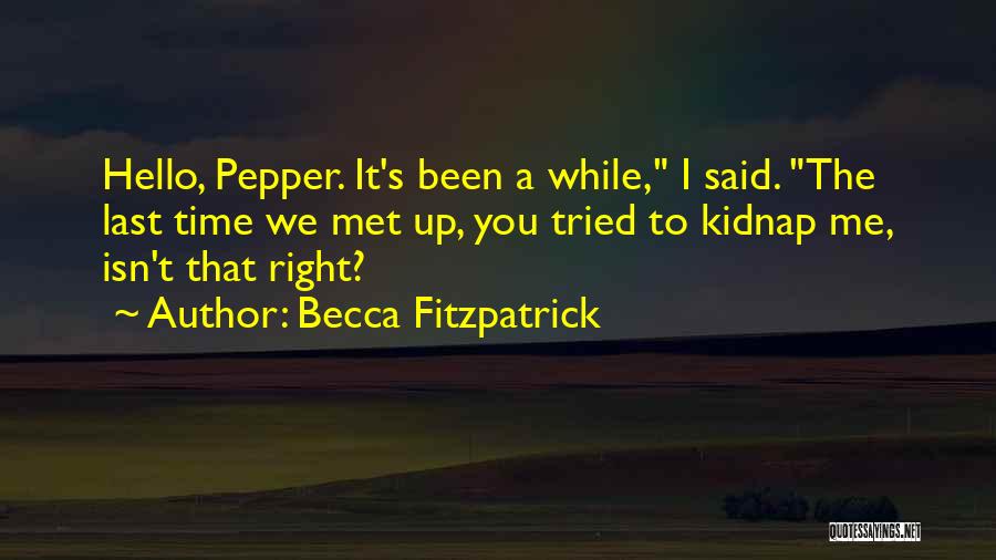 Fitzpatrick Quotes By Becca Fitzpatrick